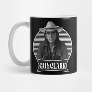 Guy Clark // 80s Singer Country // T-Shirt Mug